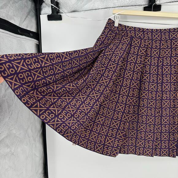 Vintage Y2K Runway CHANEL  FR 44 Blazer Skirt Set Chocolate Brown Cashmere Silk - Picture 16 of 16